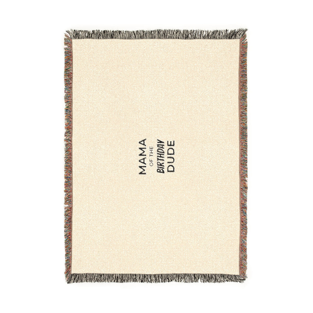 Mama Bear Woven Blanket