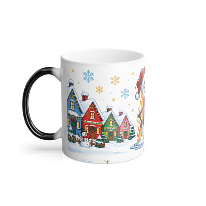 Christmas Snowman Color-Changing Mug