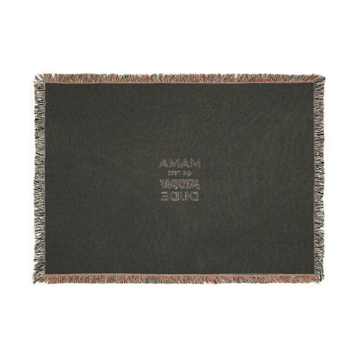 Mama Bear Woven Blanket