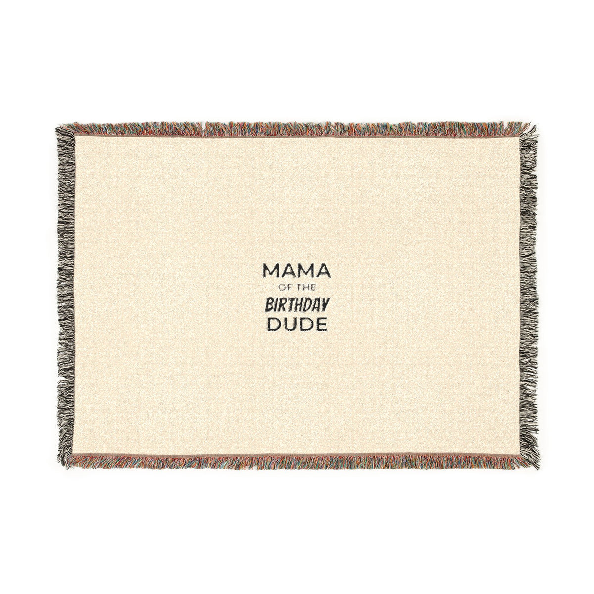 Mama Bear Woven Blanket