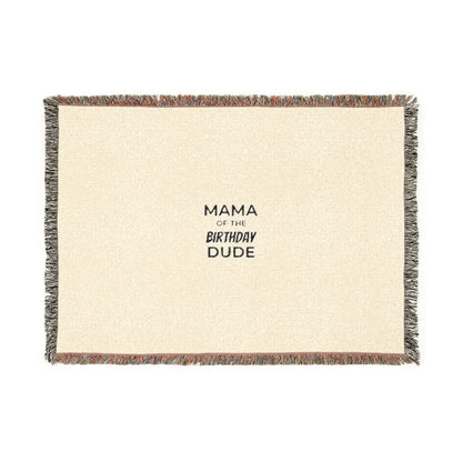 Mama Bear Woven Blanket