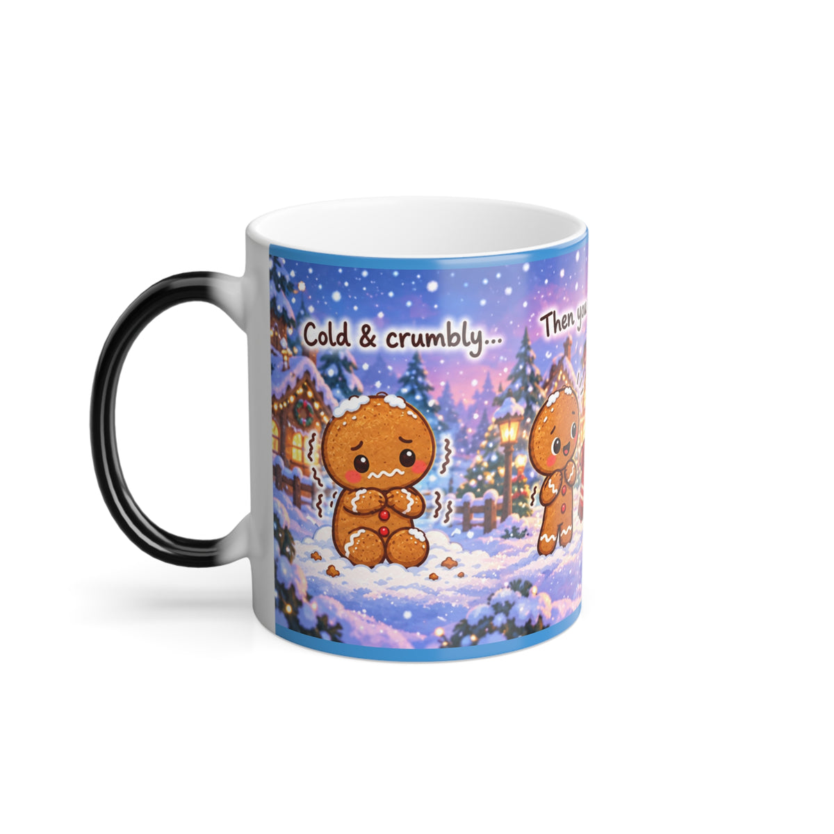 Color Morphing Mug – “Then You Warmed Me Up” Cozy Winter Cocoa Design