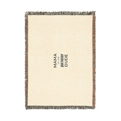 Mama Bear Woven Blanket