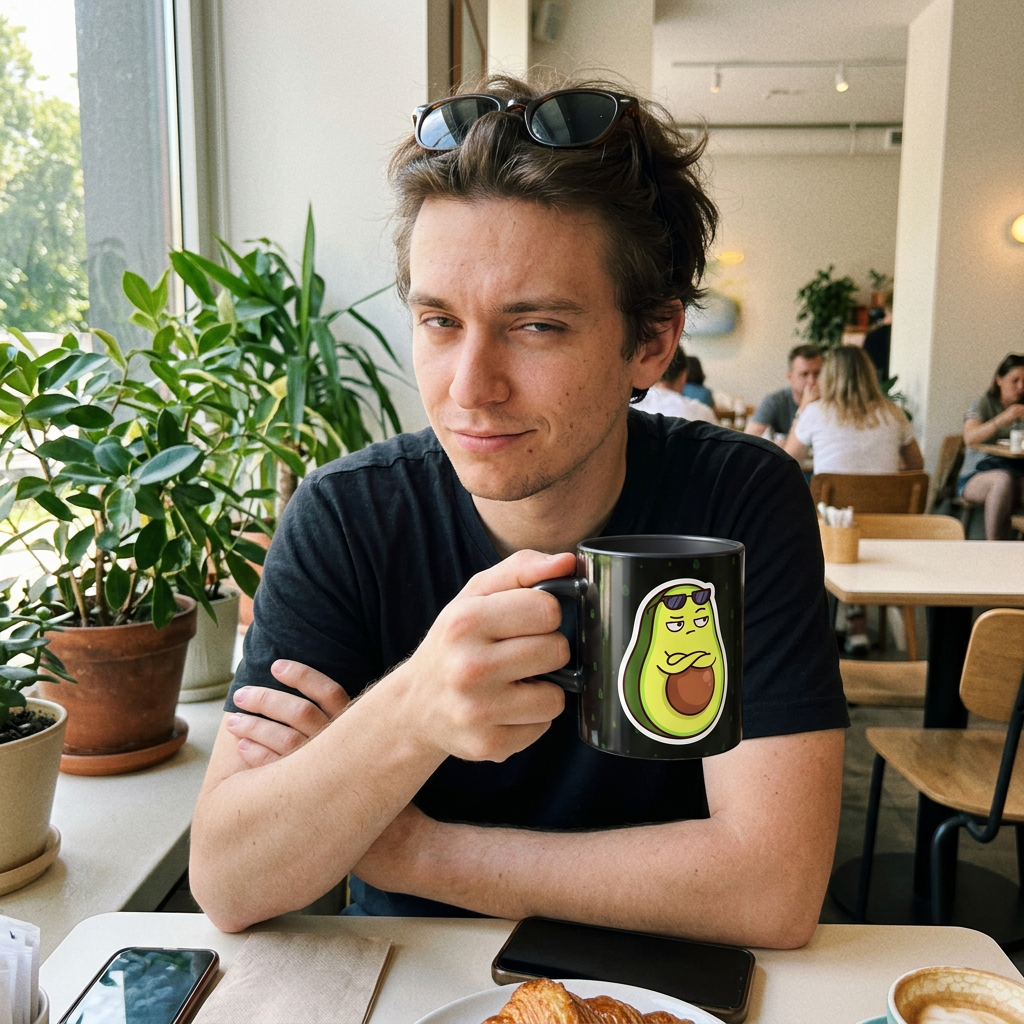 Avocadon't Mug – Sarcastic Avocado Black Coffee Mug